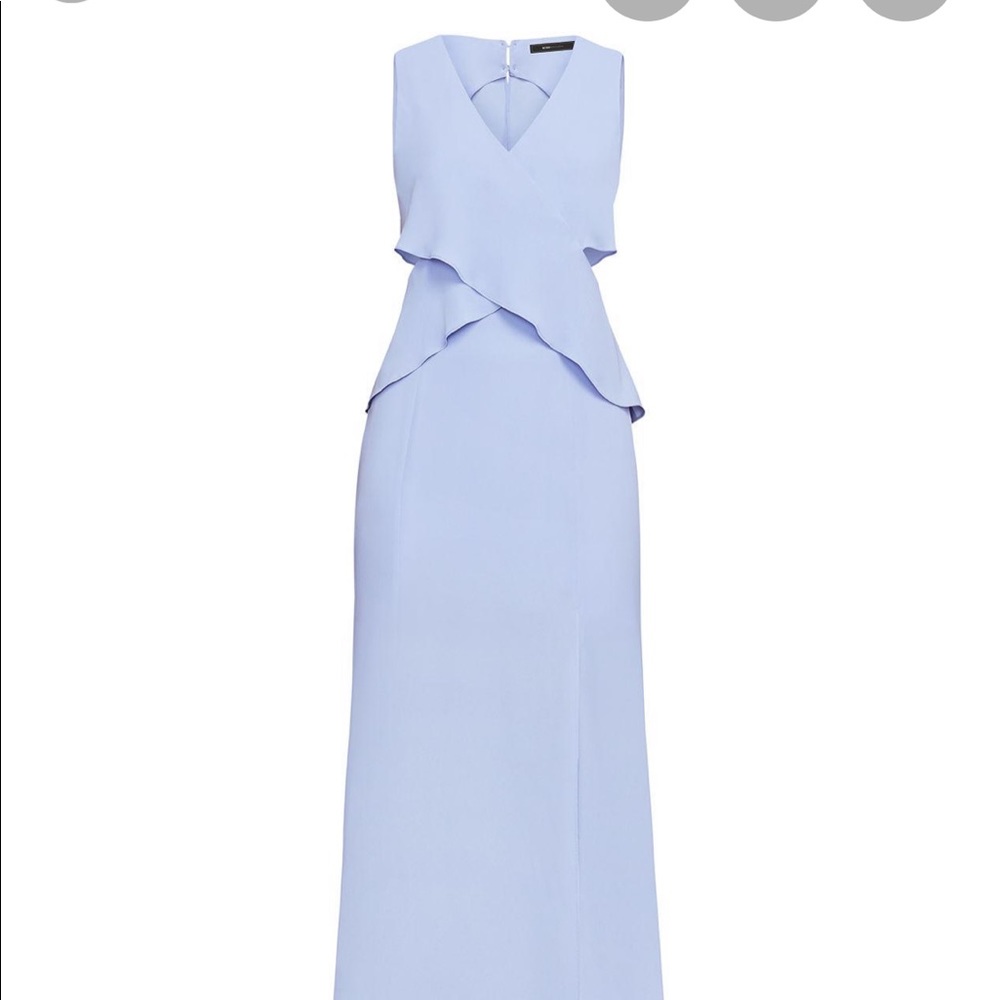 BCBG lavender elegant Reesie gown